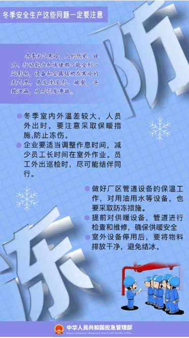 立冬｜平安過冬，收好這份安全提示！